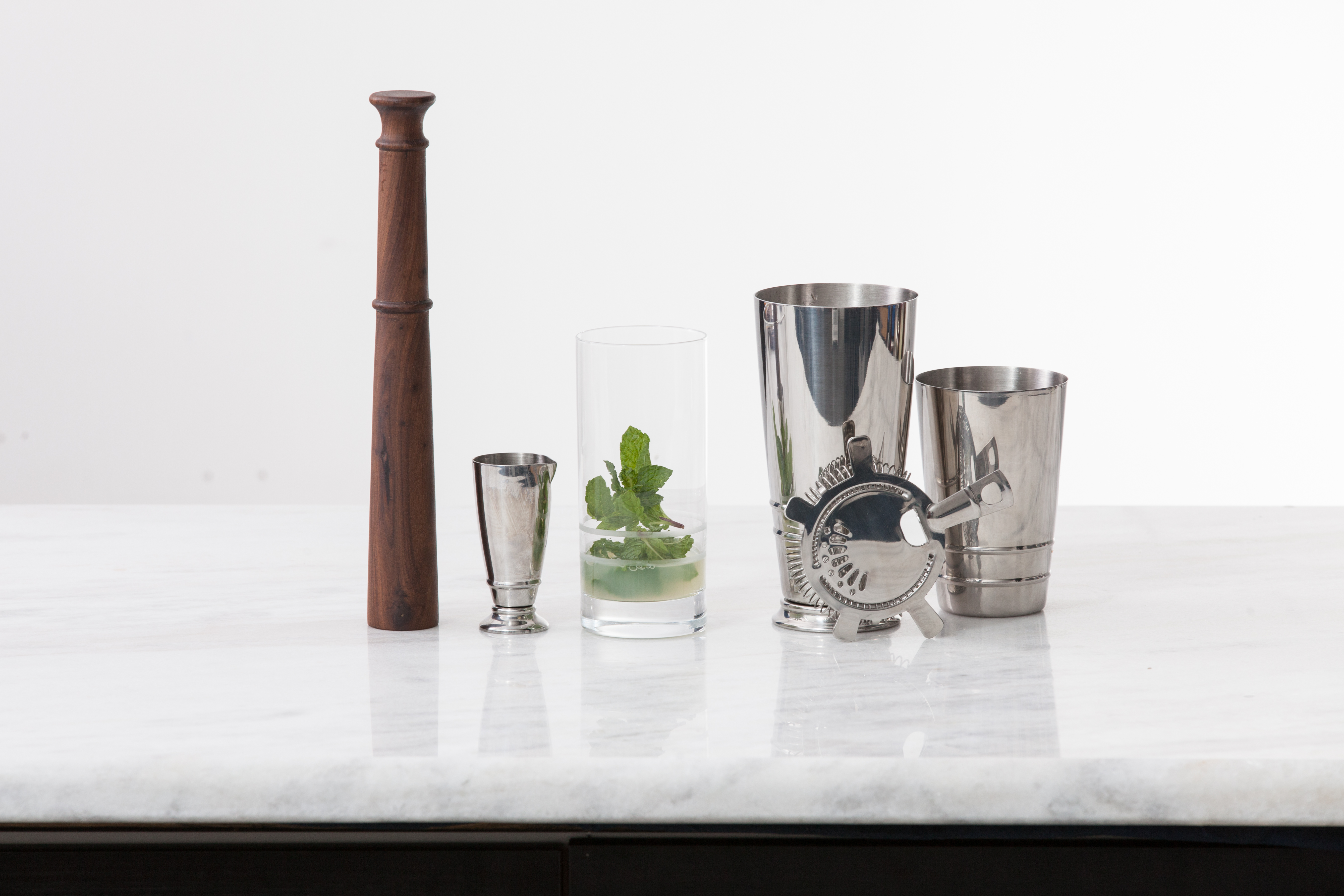 wassell cocktail shaker ワッセル　1 4/3 マフラー Shaker Set | FORTESSA®
